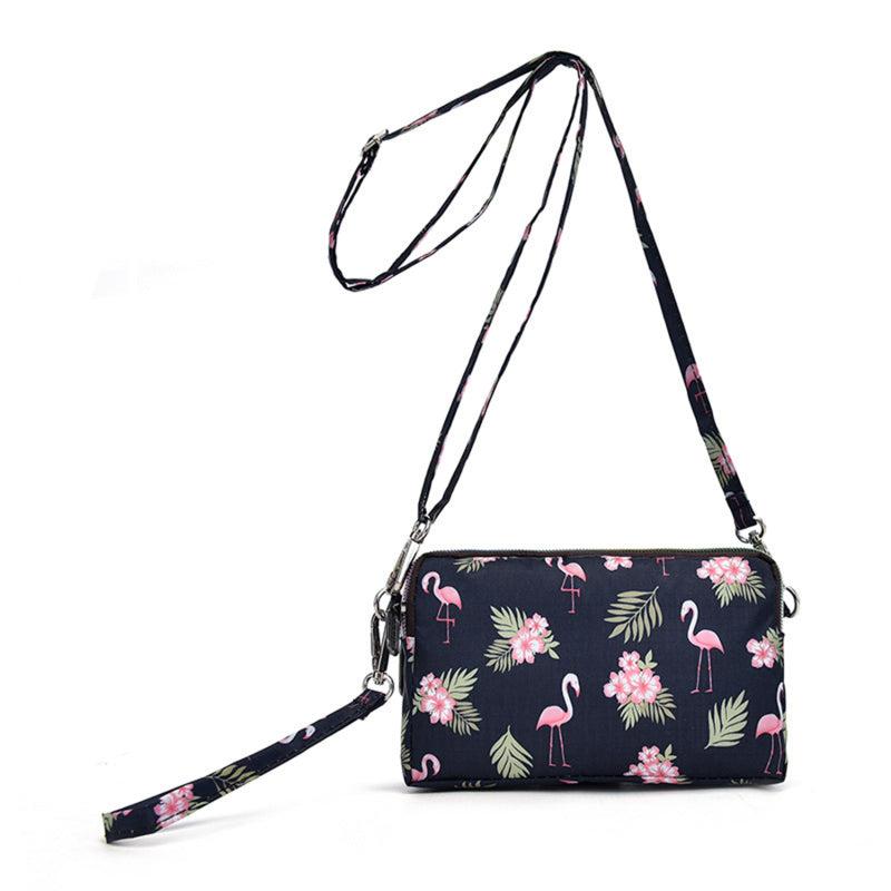 Women's Crossbody Shoulder Bag with Coin Purse, Oxford Cloth Bag