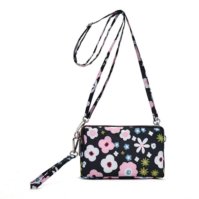 Women's Crossbody Shoulder Bag with Coin Purse, Oxford Cloth Bag