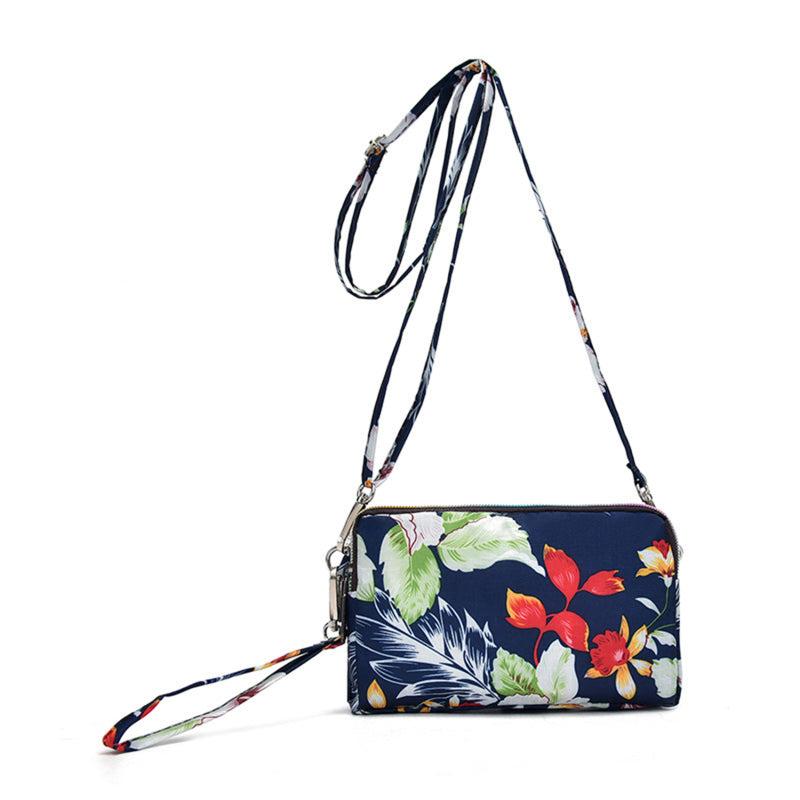 Women's Crossbody Shoulder Bag with Coin Purse, Oxford Cloth Bag