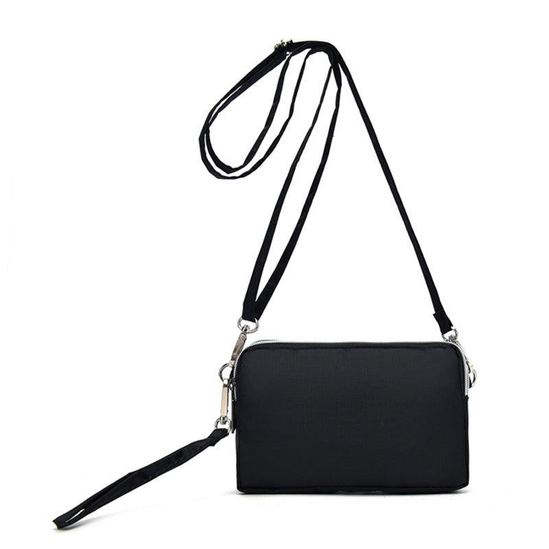 Women's Crossbody Shoulder Bag with Coin Purse, Oxford Cloth Bag