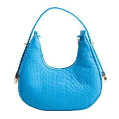 Crocodile Print Shoulder Bag Underarm Purse For Women