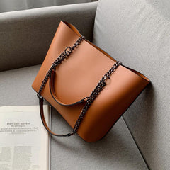 Vintage Large Tote Bag Women's Handbag & Shoulder Bag