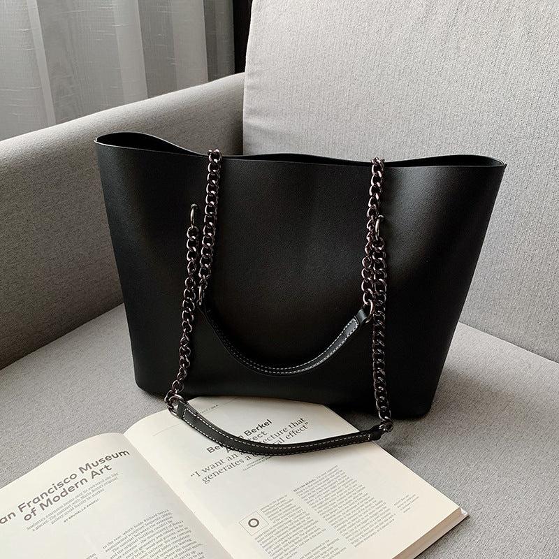 Vintage Large Tote Bag Women's Handbag & Shoulder Bag