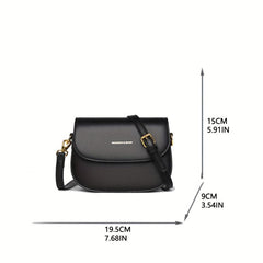 Mini Flap Shoulder Purse Women's Saddle Bag