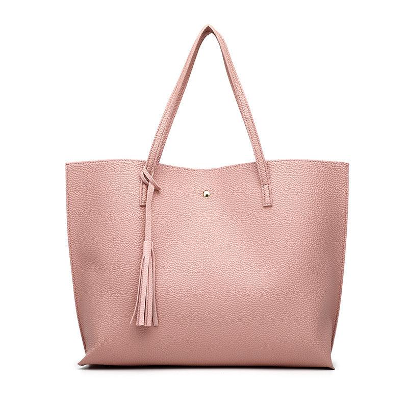 Tassel Tote Bag Women's Large Capacity Shoulder Bag