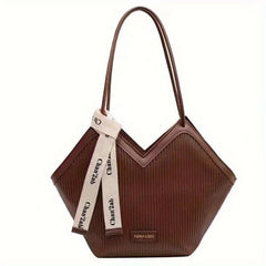 Large Love Tote Bag Shoulder Bag Faux Leather For Work