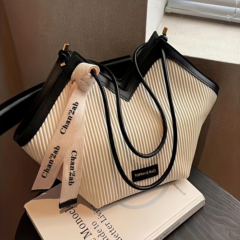 Large Love Tote Bag Shoulder Bag Faux Leather For Work