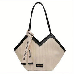Large Love Tote Bag Shoulder Bag Faux Leather For Work