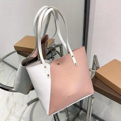 Large Capacity Tote Retro Satchel Bag & Shoulder Bag