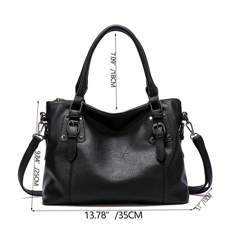 Vintage Tote Bag Large Capacity Handbag for Women