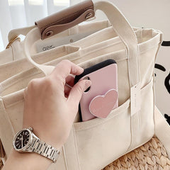 Large Capacity Functional Tote Bag for Outdoor Travel Diaper Bag