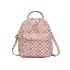 Vintage Pattern Backpack Zipper Rucksack for Travel