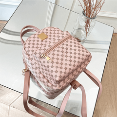 Vintage Pattern Backpack Zipper Rucksack for Travel