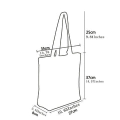 Cartoon Owl Canvas Bag Foldable Shoulder Lightweight Shopper Bag