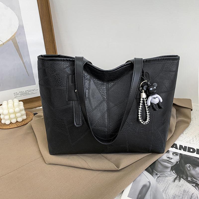 Vintage Large Tote Bag Top Handle Satchel Women's Handbag