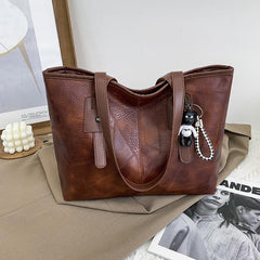 Vintage Large Tote Bag Top Handle Satchel Women's Handbag