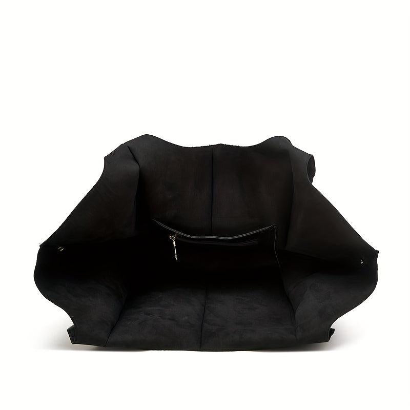 Soft Leather Women Handbag Large Capacity Casual Shoulder Tote Bag