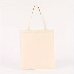Canvas Tote Bag Reusable Grocery Shopping Bag Portable Shoulder Bag