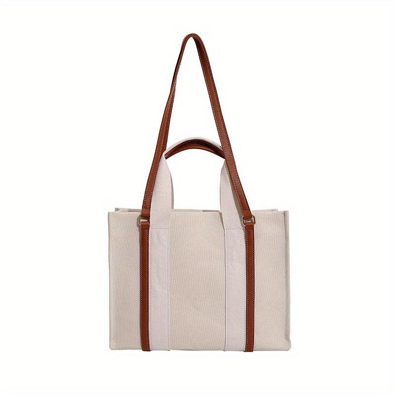 Canvas Tote Bag Large Capacity Women's Shoulder Handbag