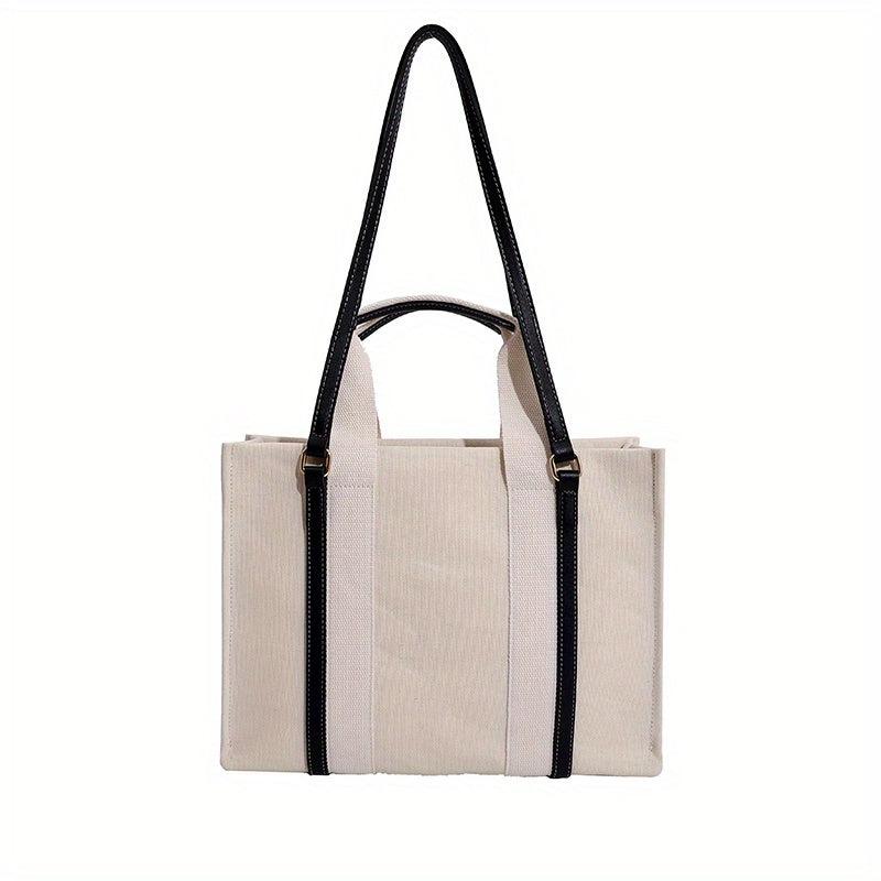 Canvas Tote Bag Large Capacity Women's Shoulder Handbag