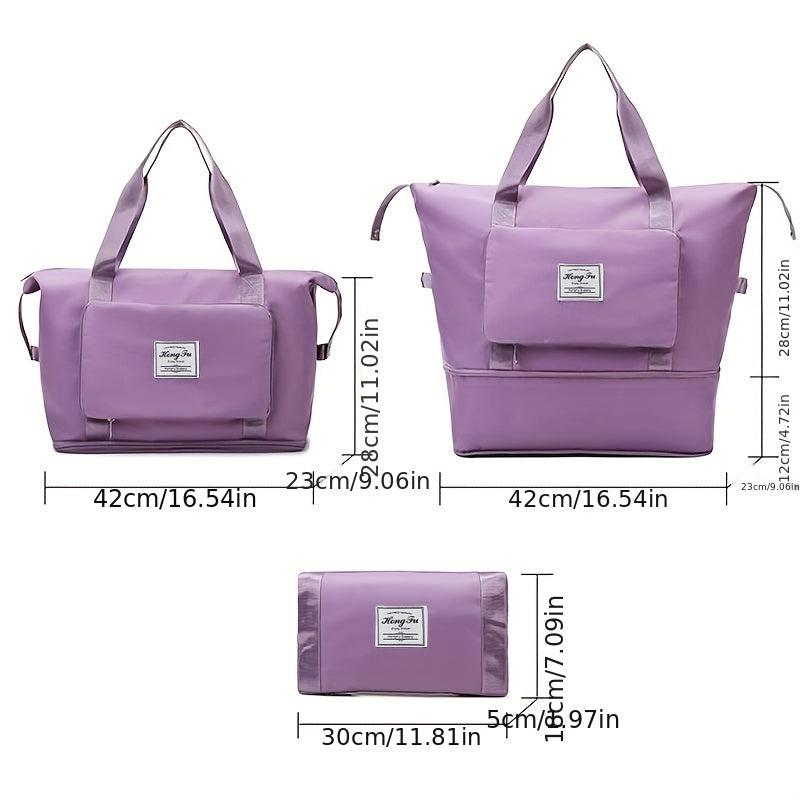 Foldable Luggage Handbag Lightweight Sports Bag Travel Bag