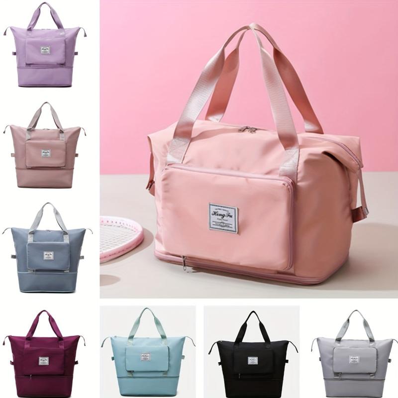 Foldable Luggage Handbag Lightweight Sports Bag Travel Bag
