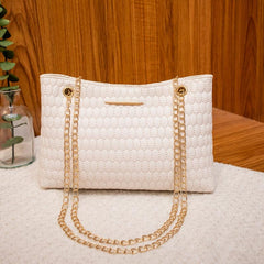 Quilted Tote Bag Crossbody Shoulder Bag for Shopping