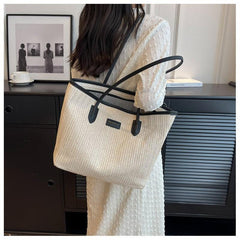 Boho Style Straw Shoulder Bag for Travel Vacation