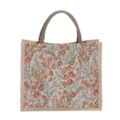 Floral Pattern Tote Handbag Large Capacity Bag