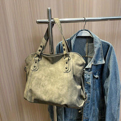 Vintage Large Tote Bag Satchel for Travel & Work