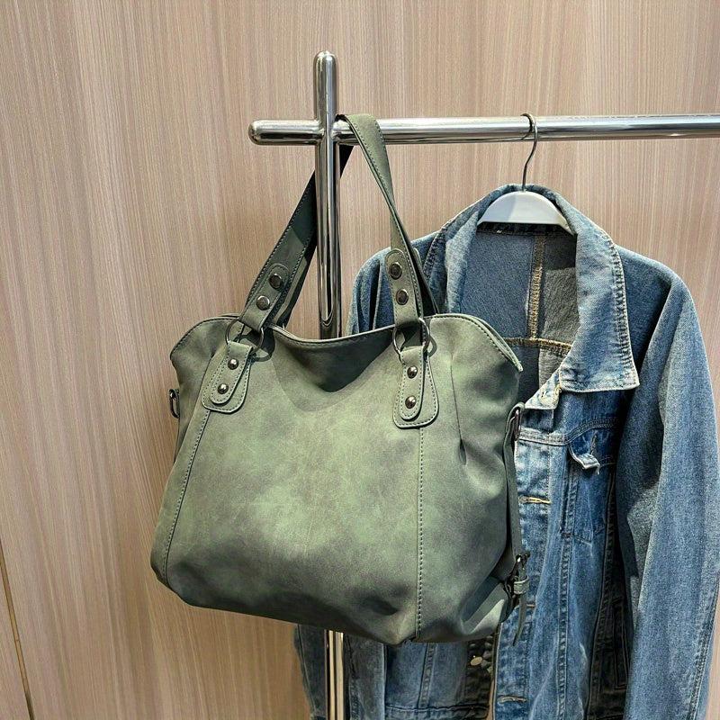 Vintage Large Tote Bag Satchel for Travel & Work