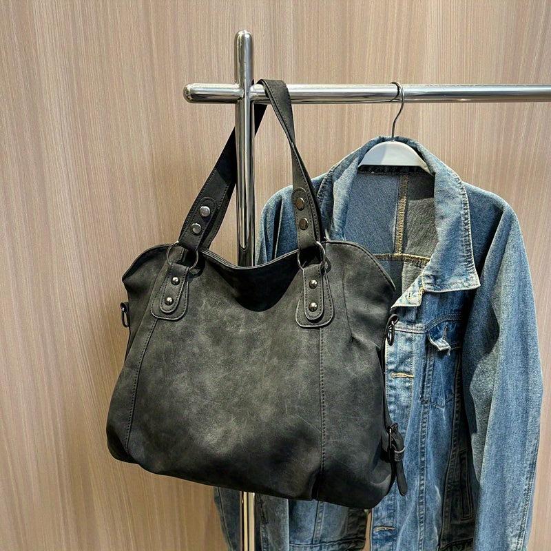 Vintage Large Tote Bag Satchel for Travel & Work
