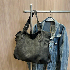 Vintage Large Tote Bag Satchel for Travel & Work