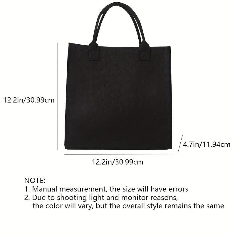 Stone Pattern Tote Bag Women's Handbag