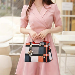 Large Capacity Women's Satchel Bag for Work