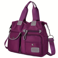 Casual Hobo Shoulder Bag Large Capacity Satchel Bag For Travel