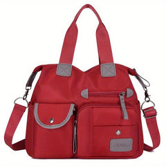 Casual Hobo Shoulder Bag Large Capacity Satchel Bag For Travel