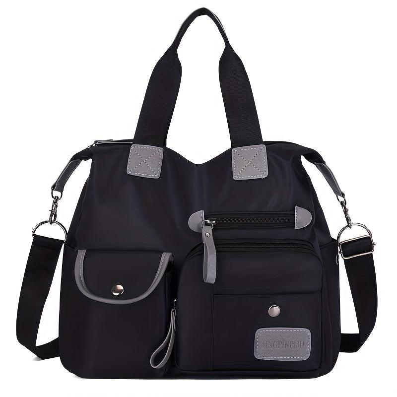 Casual Hobo Shoulder Bag Large Capacity Satchel Bag For Travel