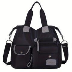 Casual Hobo Shoulder Bag Large Capacity Satchel Bag For Travel