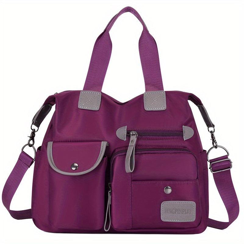 Casual Hobo Shoulder Bag Large Capacity Satchel Bag For Travel