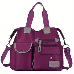 Casual Hobo Shoulder Bag Large Capacity Satchel Bag For Travel