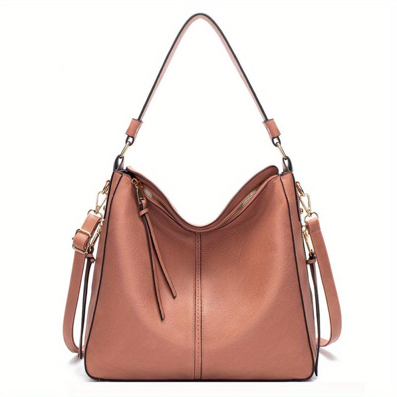Women's Retro Hobo Bag Large PU Leather Handbag