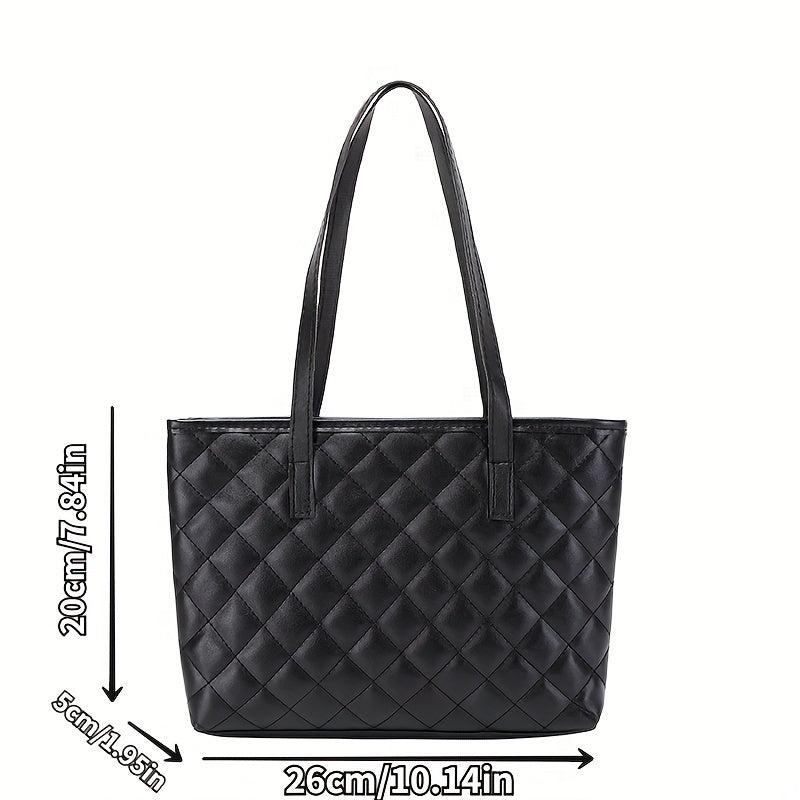Classic Tote Shoulder Bag All Match Storage Bag Women's Large Capacity Bag