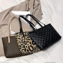 Classic Tote Shoulder Bag All Match Storage Bag Women's Large Capacity Bag