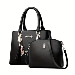 Classic Large Capacity Women's Tote Bag for Work