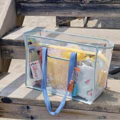 Large Capacity Beach Bag PVC Waterproof Storage Tote Bag