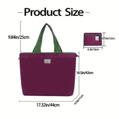 Large Capacity Lightweight Shoulder Bag