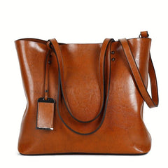 Vintage Large Capacity Tote Bag Classic Handbag