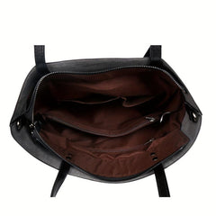 Vintage Large Capacity Tote Bag Classic Handbag