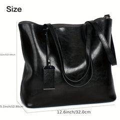 Vintage Large Capacity Tote Bag Classic Handbag